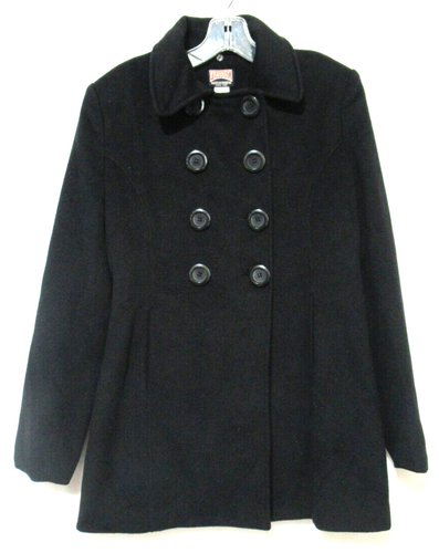 Manteau Caban Femme Merona – Taille M – Noir – Laine – Parfait état – Sans étiquette