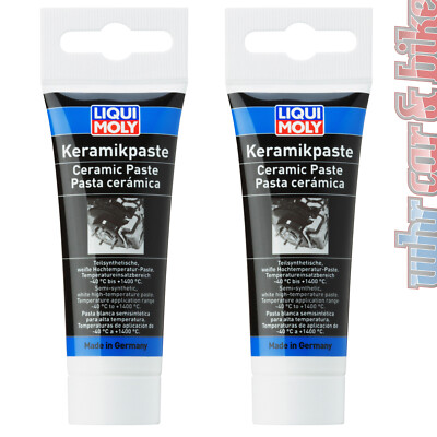 2x Liqui Moly 3418 Hochtemperatur Keramikpaste Verschleiß- und Korrosionsschutz