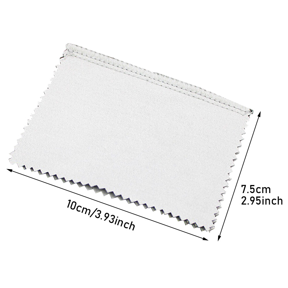 Soft Double Sided Fleece Polishing Layers Jewelry Cleaning Cloth eBay