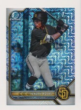 2022 Bowman Chrome Mega Mojo Refractor BCP-178 Yendry Rojas San Diego Padres