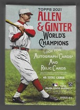 2021 Topps Allen & Ginter Baseball, Singles