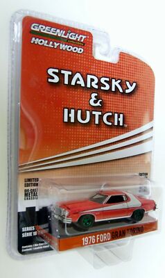 Greenlight 1/64 Starsky & Hutch 1976 Ford Gran Torino Diecast CHASE car