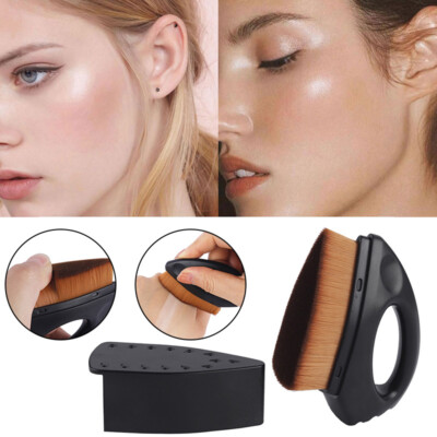 Kabuki Face Flawless Powder Liquid Cosmetics Foundation Make-Up-Pinsel Mit K