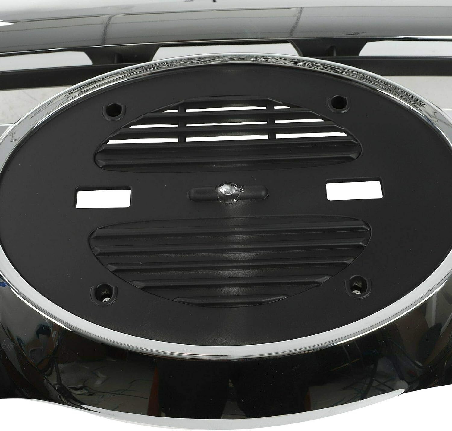 Front Chrome Grille Chrome Horizontal Billet Main Grille Compatible with 2011-20