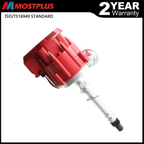 Racing HEI Distributor Red Cap Super Coil for Chevy SBC 305/350/400