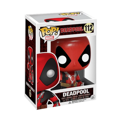 Funko Pop! Marvel Deadpool(Thumb Up) #112 With Pop Protector