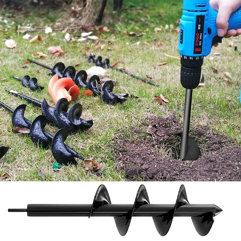 Auger drill bit garden deals