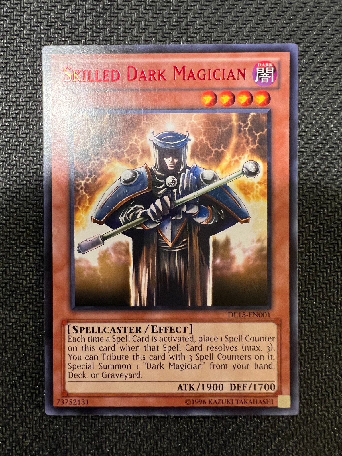 Yugioh Skilled Dark Magician Unlimited Edition Rare (Red) DL15-EN001 LP ...