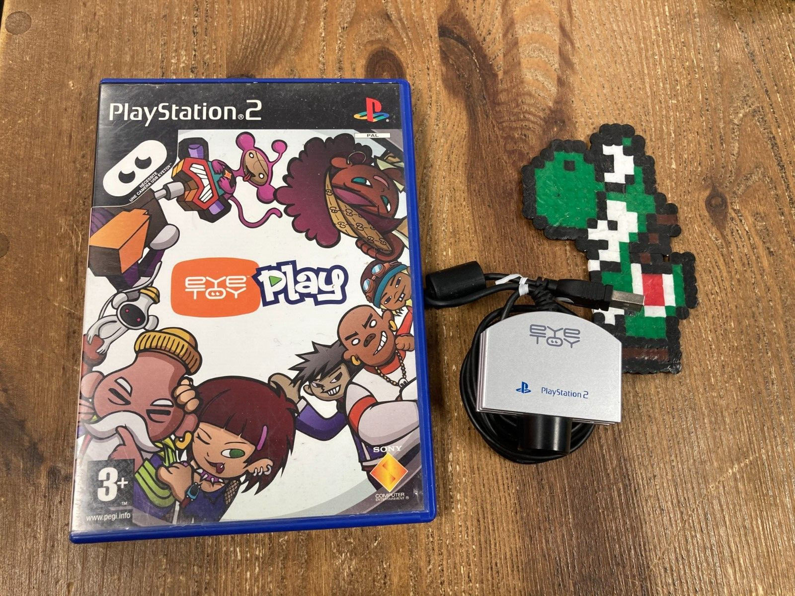 Eye toy play + caméra - Jeux PS2 - Sans Notice - Occasion