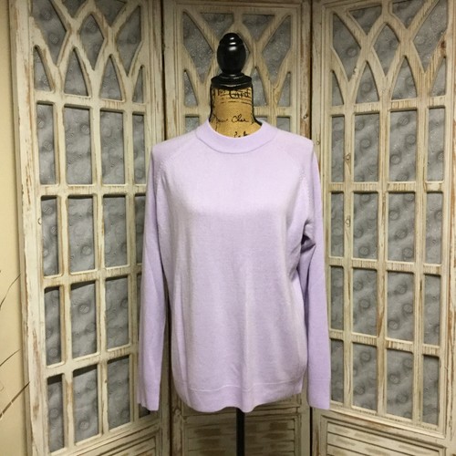 Women's Nouveaux Light Purple Sweater 