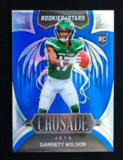 2022 Panini Rookies &Stars - Garrett WIlson - Rookie Crusade Blue Prizm /50