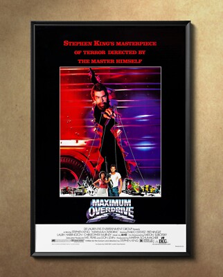 Maximum Overdrive Emilio Estevez 1986 Movie Poster 24''x36'' Glossy Unframed 8632