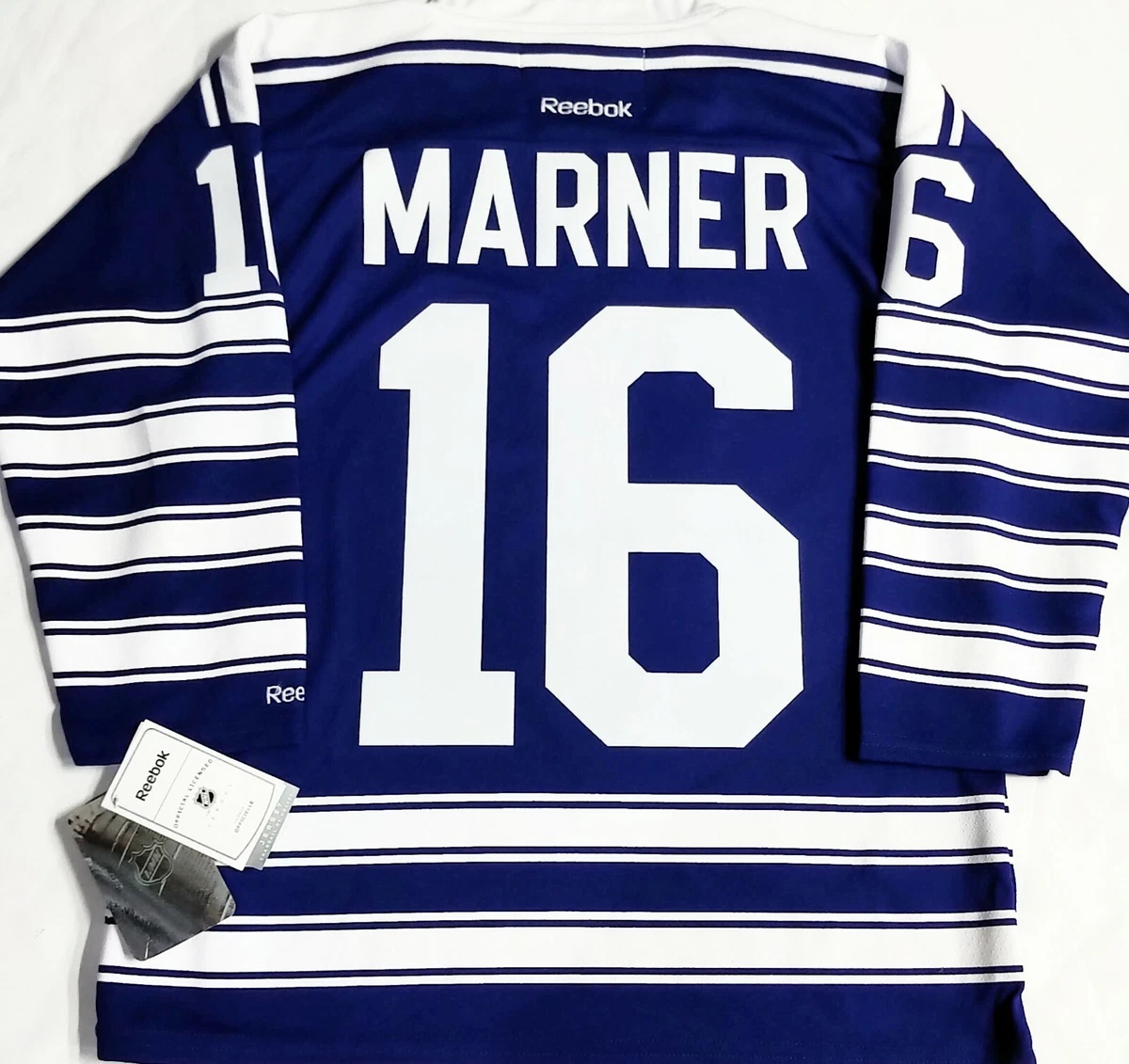 YOUTH-NWT-L/XL MITCH MARNER TORONTO MAPLE LEAFS REEBOK NHL LICENSE HOCKEY  JERSEY