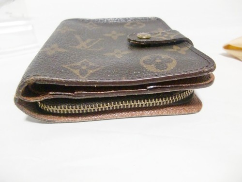 Auténtico LOUIS VUITTON Monograma Compacto Cremallera Marrón con Bolsa para e... - Imagen 6 de 14