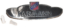 Vw Vintage Parts Side Body Badge Karmann Ghia