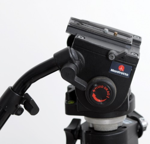 cavalletto video professionale manfrotto 075 con testa video 503 - Foto 2 di 10