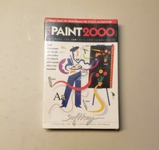 Vintage Sealed Softkey Software Paint 2000 Soft Key For Windows