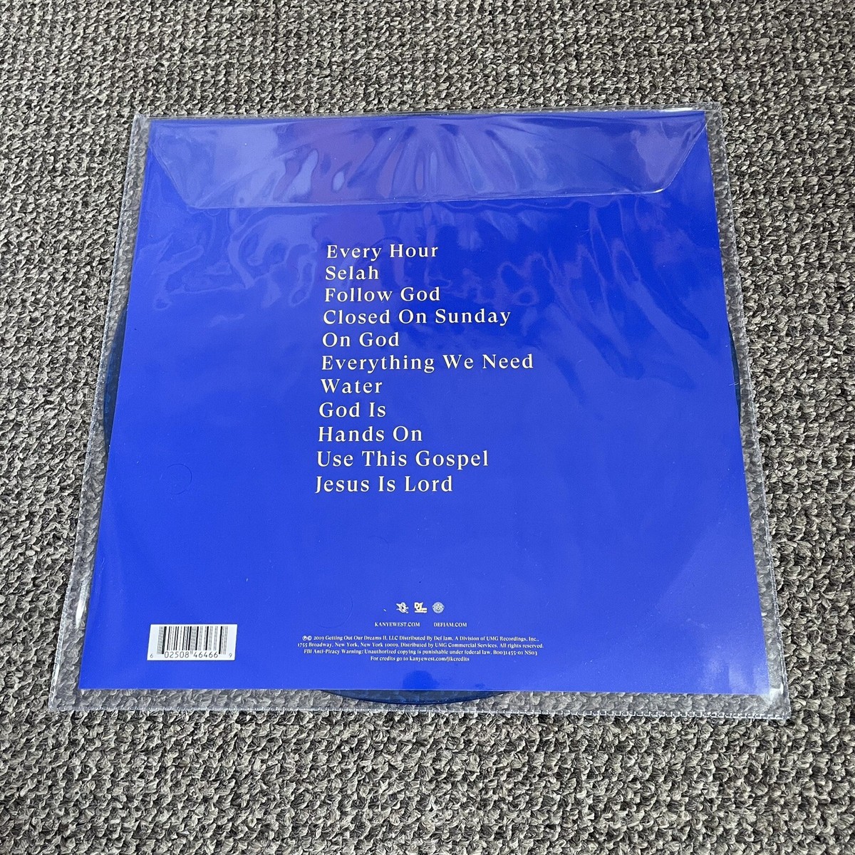Kanye West – Jesus Is King Vinyl Record BRAND NEW Blue 2020 | eBay UK