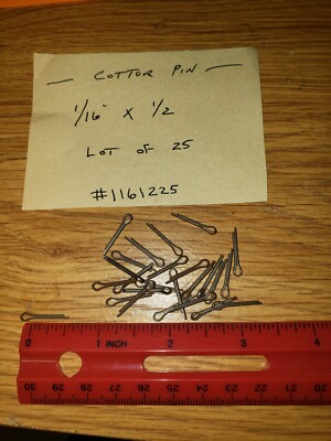 LOT of (25) REPLACMENT COTTER PINS FOR ANTIQUE SLOT MACHINE #1161225 | eBay