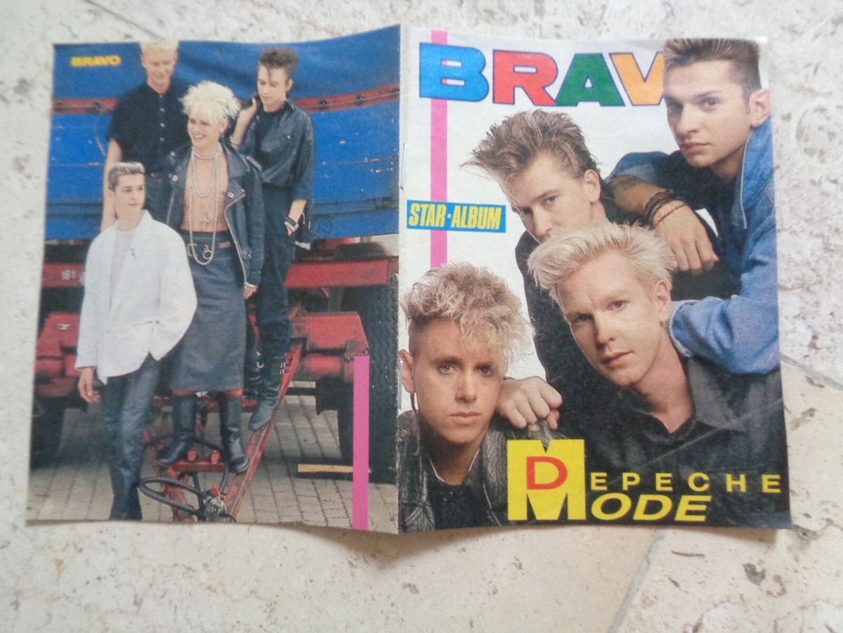 DEPECHE MODE rare 80s MINIATURE SPECIAL cover magazine Dave Gahan
