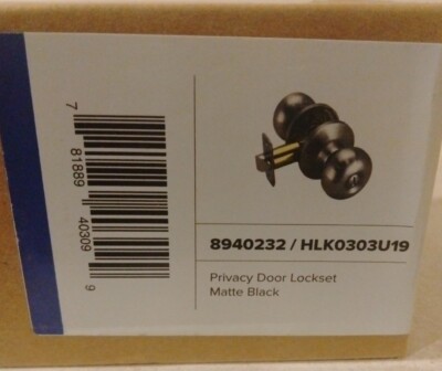 Miseno HLK3030U19 Porter Flat Ball Privacy Door Knob Set