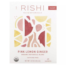 Rishi Tea Organic Botanical Blend, Pink Lemon...