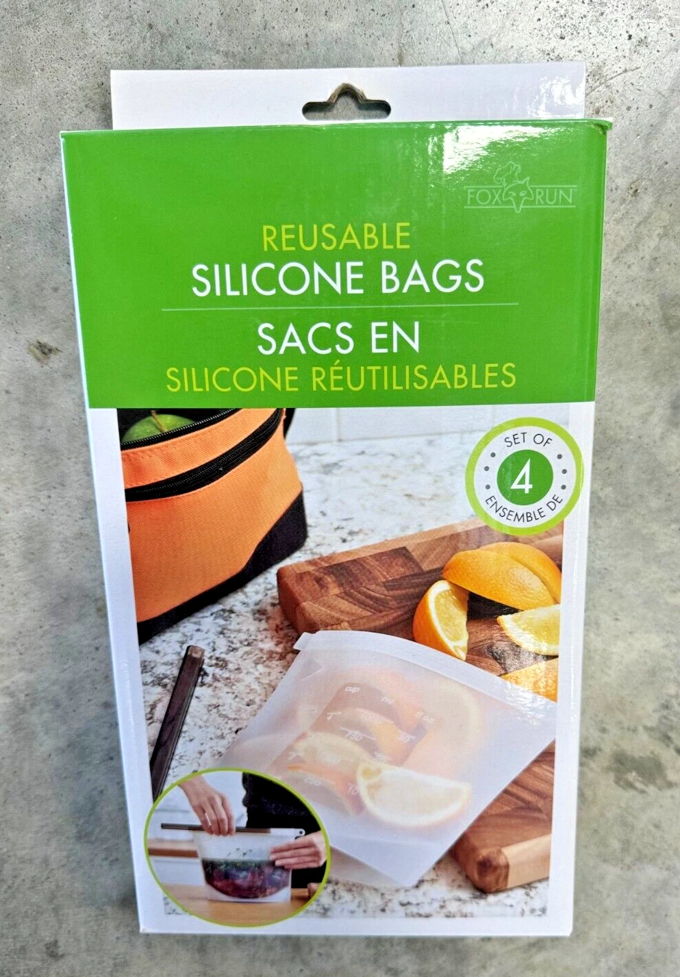 FOX RUN Reusable Silicone Bags
Opens in a new window or tab