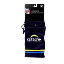 Los Angeles Chargers Sunglasses Bag Drawstring Microfiber Pouch NFL Official