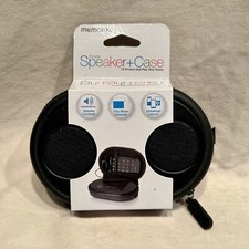 Memorex ML310BK PORTABLE SPEAKER  Case For iPhone, iPod and Android Devices