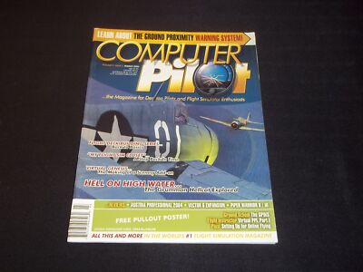 2005 MARCH COMPUTER PILOT MAGAZINE - DRONES PLANES FLIGHT SIMULATORS - L 1358