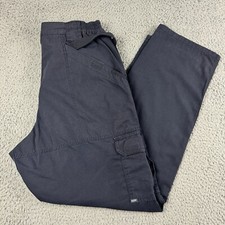 5.11 Tactical Cargo Pants Mens 36x32 34x31.5 Ripstop Utility Workwear Blue