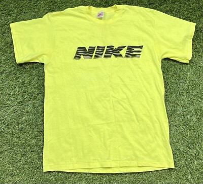 neon yellow nike shirt mens