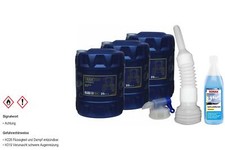 60L MANNOL Motoröl Traktor Superoil API CD 15W-40 Auslaufhahn Schlauch Reiniger