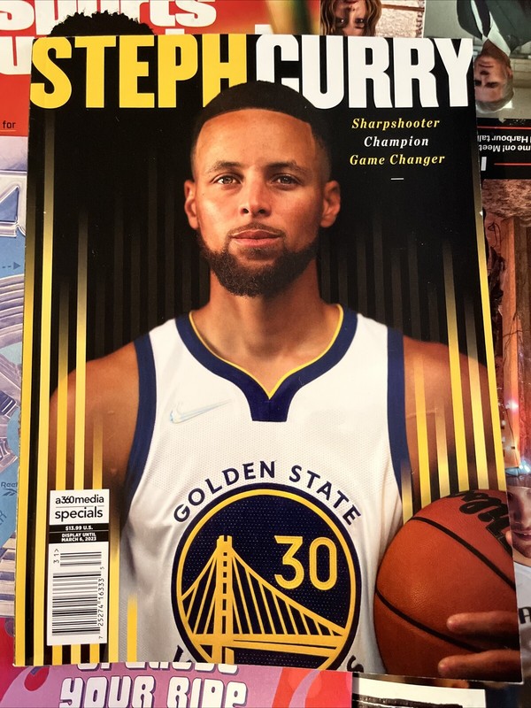 2022 STEPH CURRY GOLDEN STATE WARRIORS 360 Media SPECIAL EDITION Champion