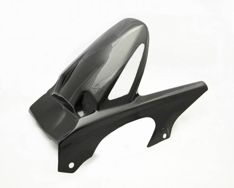 Kawasaki ZZR1400 & ZX-14R 06-2011 Carbon Look & Silver Mesh Rear