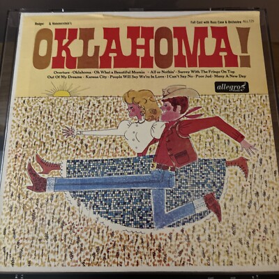 Rodgers & Hammerstein - OKLAHOMA! Vinyl LP Allegro ALL725 VG/VG no12