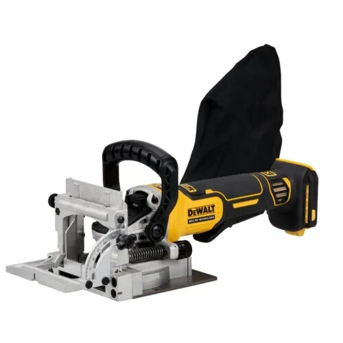 DeWalt DCW682 18v Brushless Biscuit Jointer bare unit + DeWalt Black Sweatshirt - Picture 2 of 7