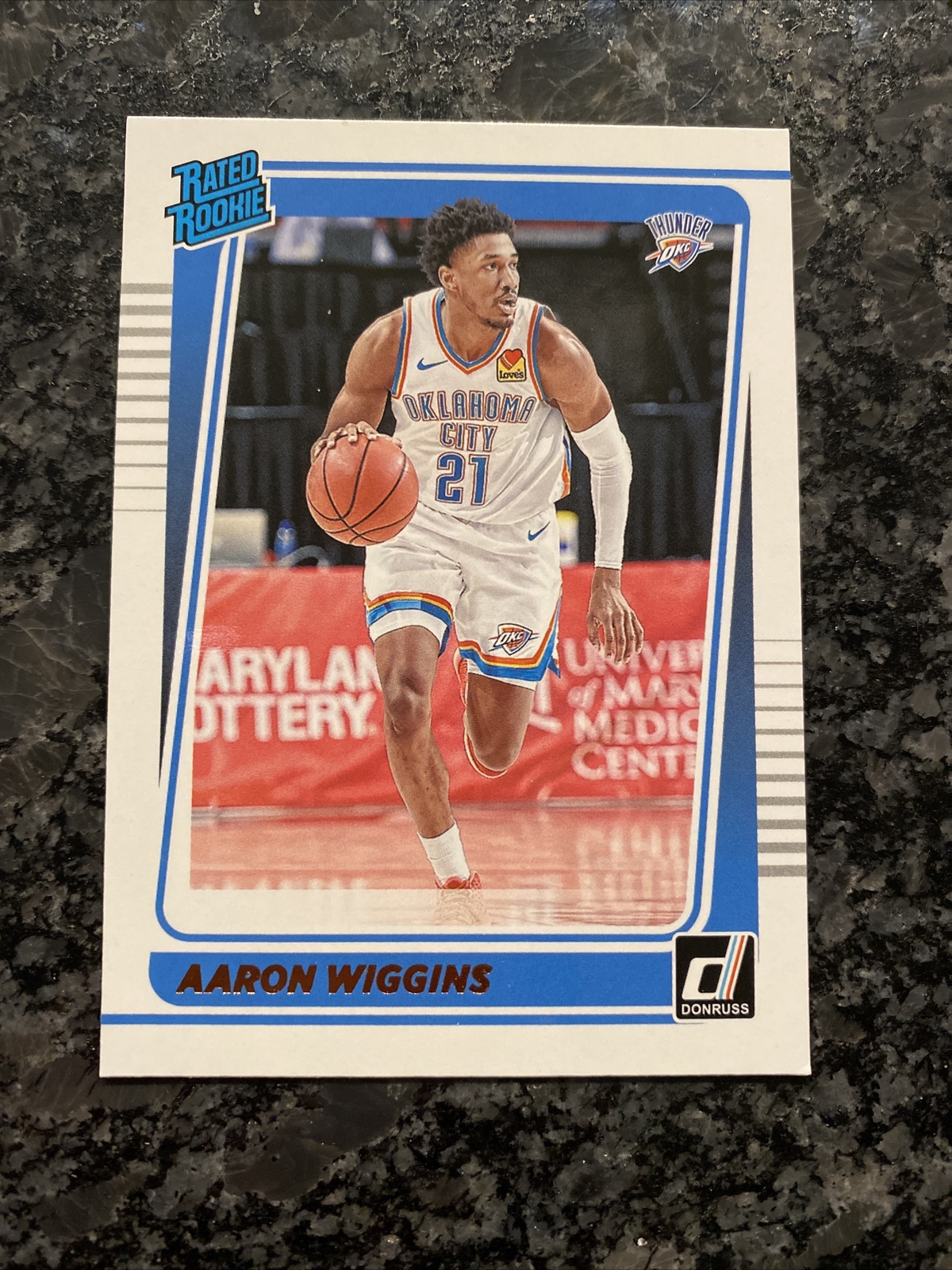 2021 Donruss Aaron Wiggins Rated Rookie #241