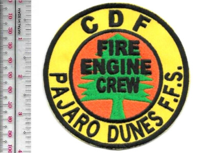 Hot Shot Fire Crew California CDF Pajaro Dunes Forest Fire Station NO TARIFF
