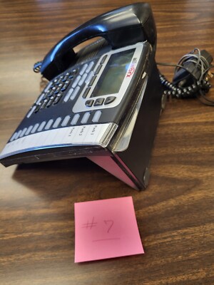 Allworx 9212L VoIP Telephone With Backlit Display - Black 24VDC 400mA ICES -3(B)