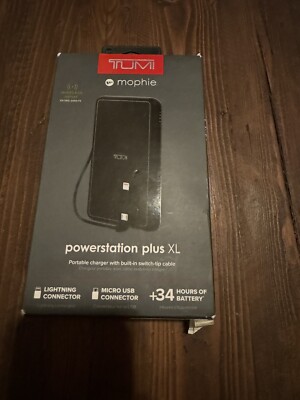 Tumi (mophie) Powerstation Plus XL