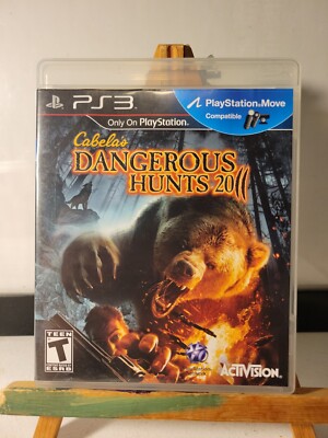 Cabela Dangerous Hunts 2011 PS3 Complete Tested FREE LETTERMAIL SHIPPING IN CAN