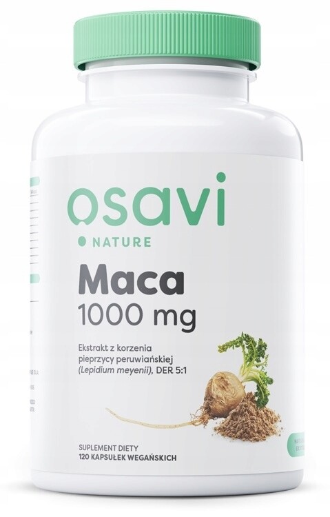 MACA Extract (5:1) 1000mg 120kap LIBIDO VITALITY