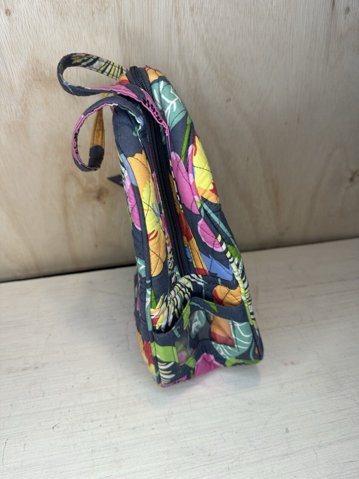 Vera Bradley JAZZY BLOOMS Lunch Tote LET'S DO LUNCH Insulated Bag Clear