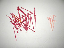 Vintage Hair Pink Picks For Rollers Curlers