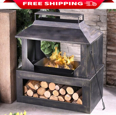 Feuerstelle - Brennende Feuerstelle & Terrassenheizer für Garten Outdoor für Holz
