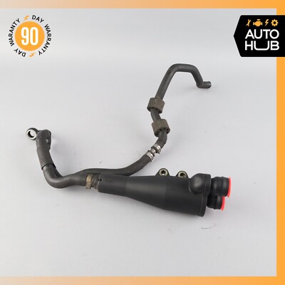 Bentley Continental GTC GT 6.0L Left Engine Oil Separator w/ Pipe