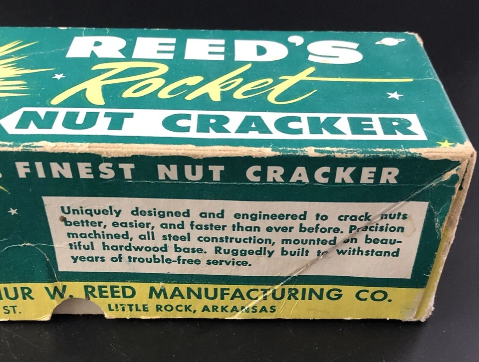 Vintage Reed Rocket Nut Cracker In Box Vf7 - Image 2 of 4