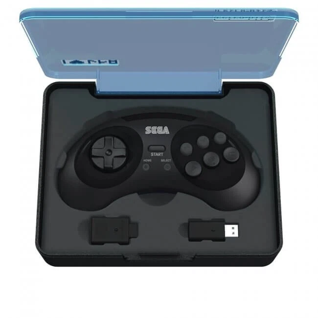 Retro-Bit 2.4 GHz Wireless Controller 8-Button Sega Genesis Original/Mini V.2 - Image 2 of 4