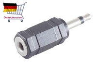 Audio Adapter 3,5Mm Klinke Mono Stecker Auf 3,5Mm Stereo Klinkenbuchse